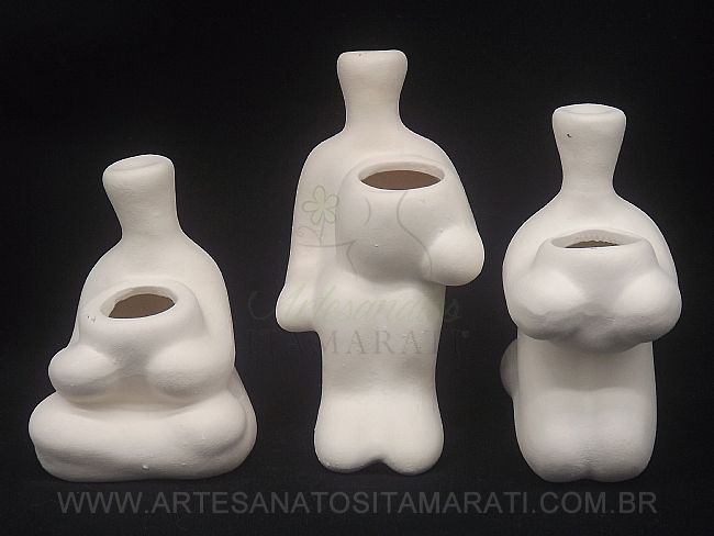 Detalhes do produto Trio Boneco Suculenta